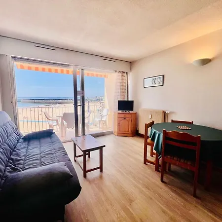 Cosy A Quiberon, 27m², 1er Etage, 3 Pers, Animaux Admis, Parking, Face - Fr-1-478-98 Quiberon