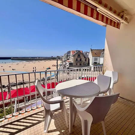 Cosy A Quiberon, 27m², 1er Etage, 3 Pers, Animaux Admis, Parking, Face - Fr-1-478-98 Διαμέρισμα